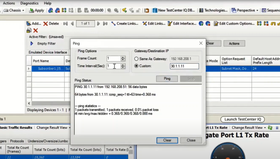 latency measurement